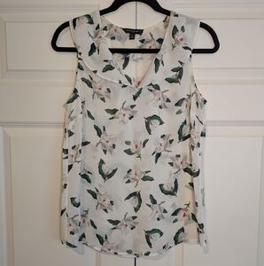 Floral Sleeveless Women's Top